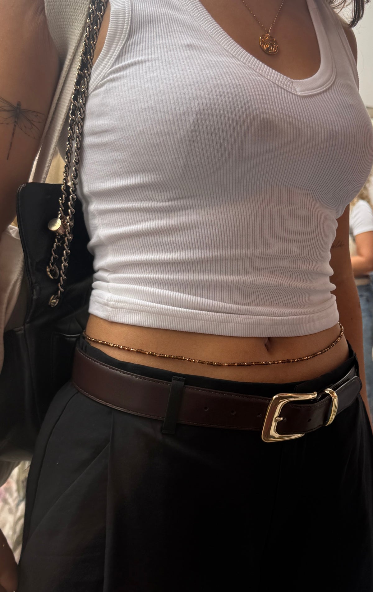 Brown Sugar – African Waist Beads