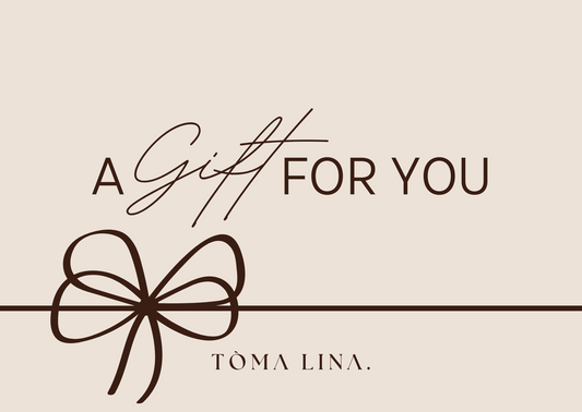 giftcard, cadeaubon, a gift for you by Tòma Lina 
