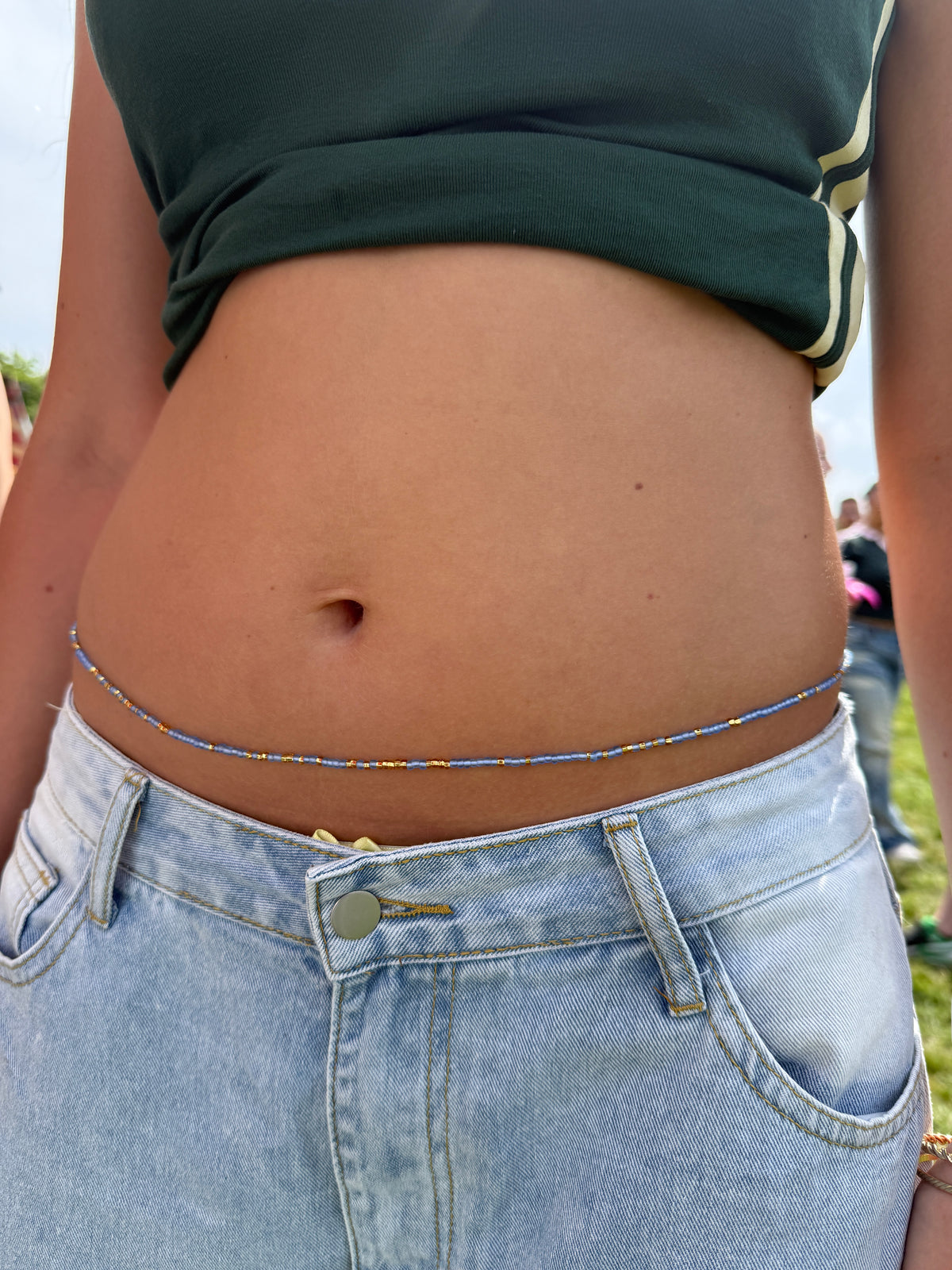 Cornflower – Handmade African Waist Beads